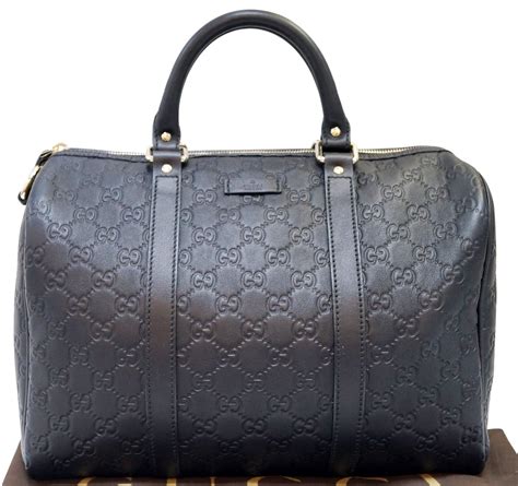 black leather gucci bag|Gucci bags black soft leather.